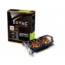 VGA Zotac PCIE GTX 750TI OC 2G D5 2 FAN 